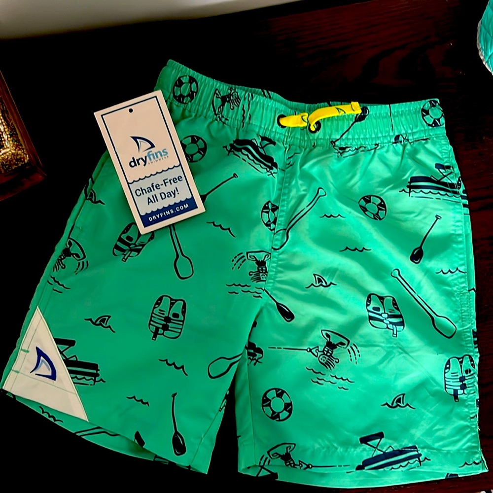Dry Fin Youth Chafe Free Swim Trunks